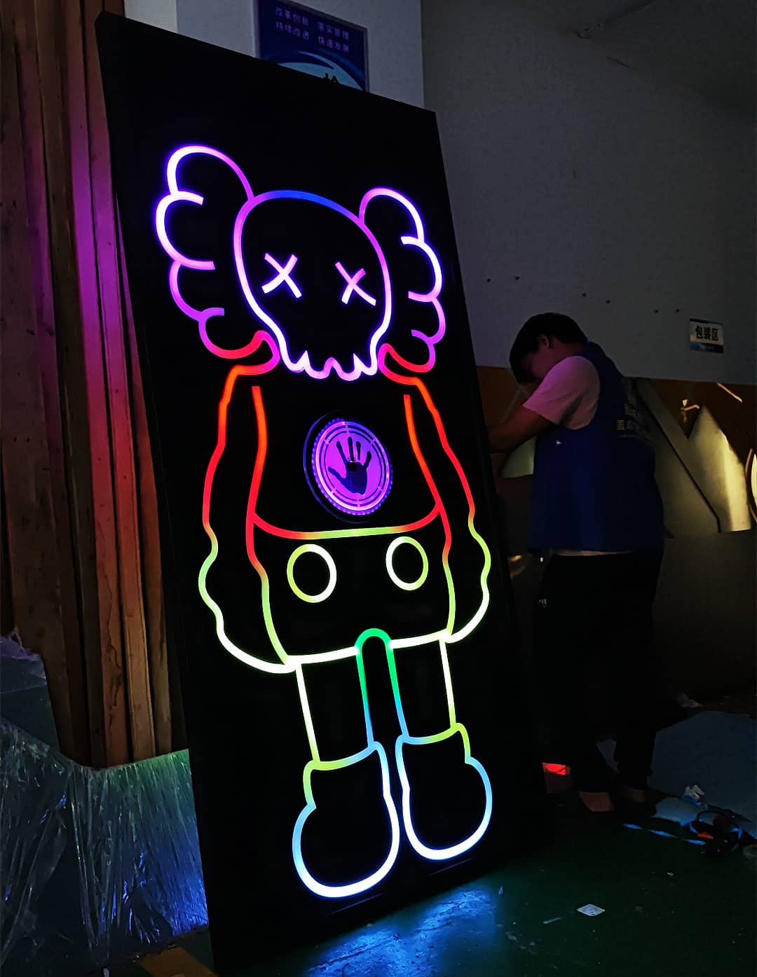 触控魔法自动门 网红门