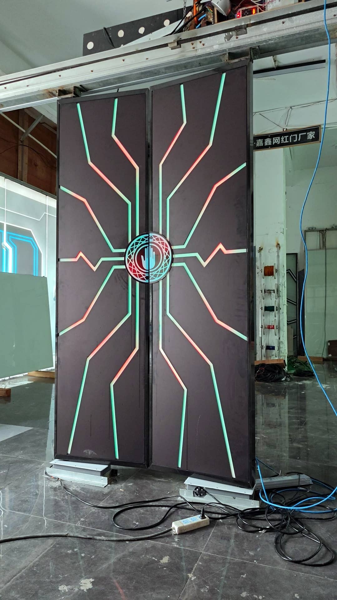 平开网红门制作